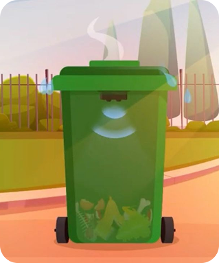 Smart Bin with Medium Signal